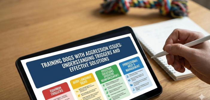 Training Dogs with Aggression Issues: Understanding Triggers and Effective Solutions